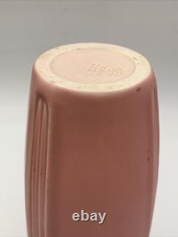 9 Rookwood 1927 XXVII Vintage Art Pottery Pink Ceramic Flower Vase 2129