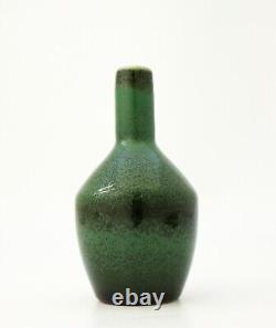 A Lovely Green ceramic Vase Carl-Harry Stålhane Rörstrand Mid 20th Century