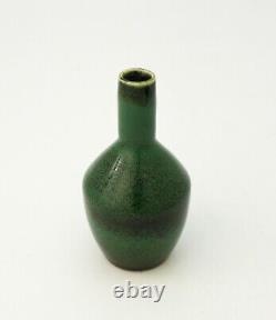 A Lovely Green ceramic Vase Carl-Harry Stålhane Rörstrand Mid 20th Century