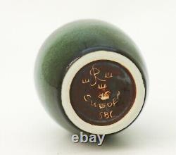 A Lovely Green ceramic Vase Carl-Harry Stålhane Rörstrand Mid 20th Century