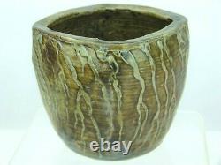 A Rare Martin Brothers Arts and Crafts Organic Vase with Applied Tendrils