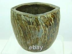 A Rare Martin Brothers Arts and Crafts Organic Vase with Applied Tendrils