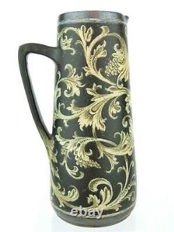A Stunning Martin Brothers Arts & Crafts Pitcher in The Renaissance style