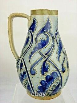 A Super Martin Brothers Arts and Crafts Pitcher- R W Martin