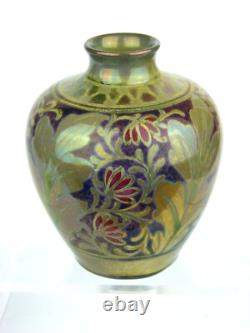 A Wonderful Pilkingtons Royal Lancastrian Arts & Crafts Lustre Vase. W Mycock