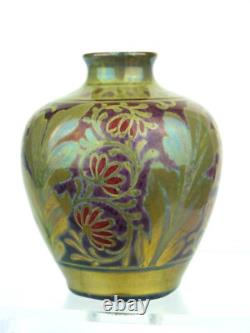 A Wonderful Pilkingtons Royal Lancastrian Arts & Crafts Lustre Vase. W Mycock