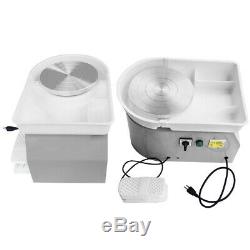 AC 100V Electric Pottery Wheel Machine For Ceramic Work Clay Art Craft Molding