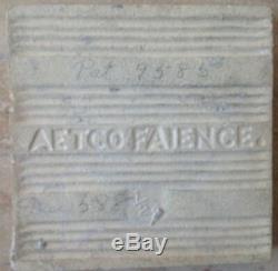 AETCO Faience Nursey Ryme Art Pottery Tile Arts & Crafts Era