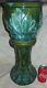 Antique Mission Arts & Crafts Brush Mccoy Art Pottery Jardiniere Pedestal Weller