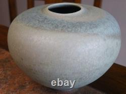 ARTS & CRAFTS 4 Tall VASE Bulbous Vessel ARTIST Signed INCISED Mark FREE SHIP