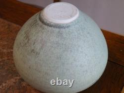 ARTS & CRAFTS 4 Tall VASE Bulbous Vessel ARTIST Signed INCISED Mark FREE SHIP