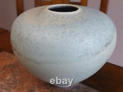 ARTS & CRAFTS 4 Tall VASE Bulbous Vessel ARTIST Signed INCISED Mark FREE SHIP