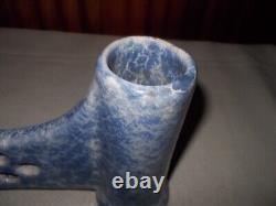 ARTS & CRAFTS Pottery Double Bud, Gate Vase, early ROSEVILLE, Cottage Farmhouse