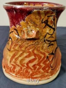Aaron Ashcraft Ceramic Artist One Of A Kind Vase