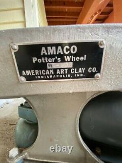 Amaco 1-101 Potters Wheel American Art Clay Co Pottery 2 Speed