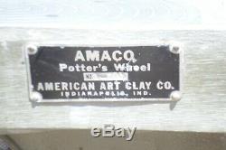 Amaco American Art Clay Co Electric Pottery Wheel 2 Speed 1-101