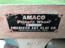 Amaco Pottery Wheel American Art Clay Co 1-101 Potter's Ceramics Tool Throwing