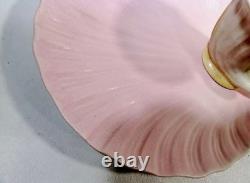 American Arts & Crafts Pottery Weller Sabrinian 4 Clam Shell Snack Sets