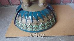 Amphora Austria Arts & Crafts Jugenstil Secessionist Large Centerpiece Bowl 1900