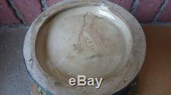 Amphora Austria Arts & Crafts Jugenstil Secessionist Large Centerpiece Bowl 1900