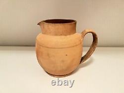 An Excellent GEORGE OHR Bisque Pottery Pitcher Biloxi Missippi 1880-1910