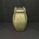 Antq Weller Arts And Crafts Mission Jewell Line Pottery Vase 9 1/2 -rare Glaze