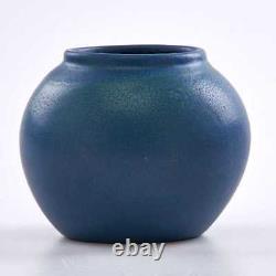 Antique 1905 Van Briggle Vase VGC #209 5 1/4 Arts Crafts mottled blue & green