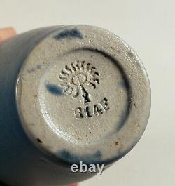 Antique 1910 Rookwood Ohio Arts & Crafts Pottery Vase Matte Blue #614f Frieze