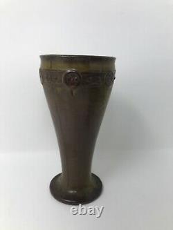 Antique 1910 Rookwood Pottery Arts & Craft Period Vase with Ombroso Glaze