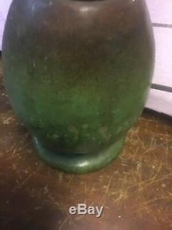 Antique Arts And Crafts Pottery Lamp. For Restoration. Turn Of Century Lamp