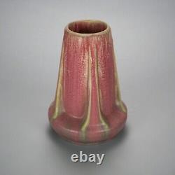 Antique Arts & Crafts Fulper Art Pottery Buttress Vase Circa 1920