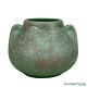 Antique Arts & Crafts Green Glazed Art Deco Handle Jardiniere Vase