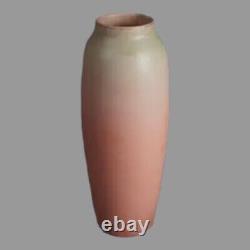 Antique Arts & Crafts Rookwood Art Pottery Matt Glaze 14.5 Tall Vase