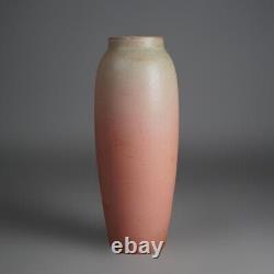 Antique Arts & Crafts Rookwood Art Pottery Matt Glaze Tall Vase Circa 1920