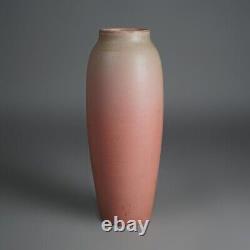 Antique Arts & Crafts Rookwood Art Pottery Matt Glaze Tall Vase Circa 1920