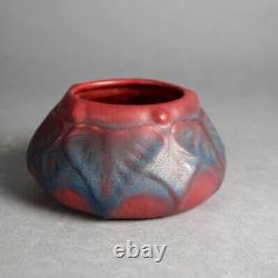 Antique Arts & Crafts Van Briggle Small Figural Pottery Matt Glazed Vase C1920