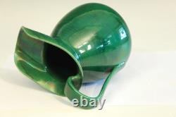 Antique Awaji Pottery Arts & Crafts Art Nouveau Danto Minpei Pitcher Vase