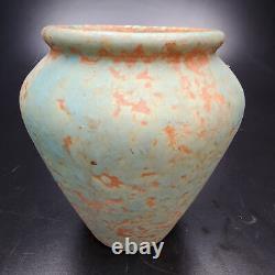 Antique Burley & Winter Pottery Vase, Coppertone, Arts & Crafts Period