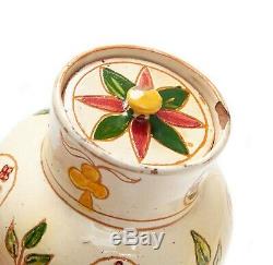 Antique Della Robbia Birkenhead Arts & Crafts Pottery Pot Pourri Vase /Jar c1900