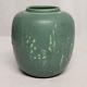 Antique Green Rookwood Vase With Stag Deer Arts & Crafts Style