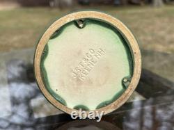 Antique Hampshire Pottery Arts Crafts Mission Matte Green Mug