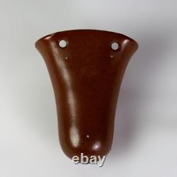 Antique Marblehead Arts & Crafts Pottery Wall Pocket C1920