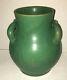 Antique Matte Green Vase Hand Made Arts & Crafts Southern Pottery Kentucky Nc