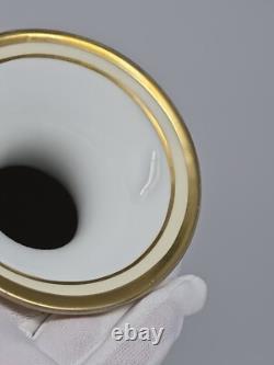 Antique NIPPON Handpainted Porcelain Vase Landscape Scene withGilted Accents 14