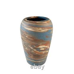 Antique Niloak Mission Pottery Swirl Arts & Crafts Movement Vase 4.5