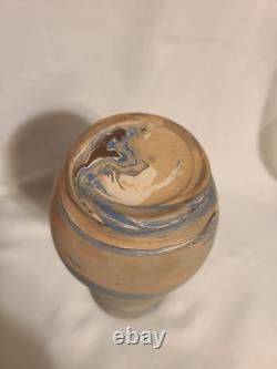 Antique Niloak Mission Swirl Art Pottery Vase Marked