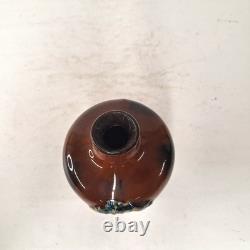 Antique Peters & Reed Art Pottery Vase Standard Glaze Laurel Motif Arts Crafts