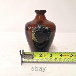 Antique Peters & Reed Art Pottery Vase Standard Glaze Laurel Motif Arts Crafts