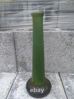 Antique Peters & Reed Arts & Crafts Matte Green Pottery Vase