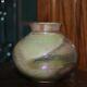 Antique Pewabic Vase Iridescent Beautiful Colors Exc Condition 2 3/4 Art Crafts